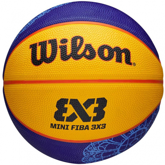 Fiba 3x3 Mini Rubber Paris 24 Koripallo (3) ryhmss PALLOT / Sistiloissa  @ 2WIN BASKETBUTIK (350919)