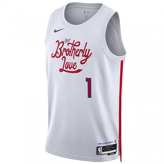 76ERS Swingman-Harden Pelipaita ryhmss TEKSTIILIT / MIESTEN TEKSTIILIT / Hihattomat @ 2WIN BASKETBUTIK (DO9606-107)