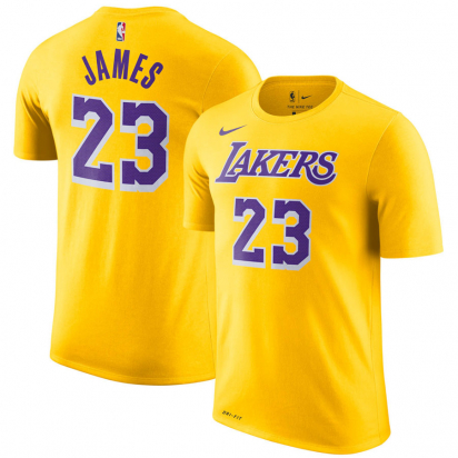 Lakers-LeBron T-paita Lasten ryhmss TEKSTIILIT / LASTEN TEKSTIILIT / T-paidat @ 2WIN BASKETBUTIK (EZ2B711F1-LAKJL)