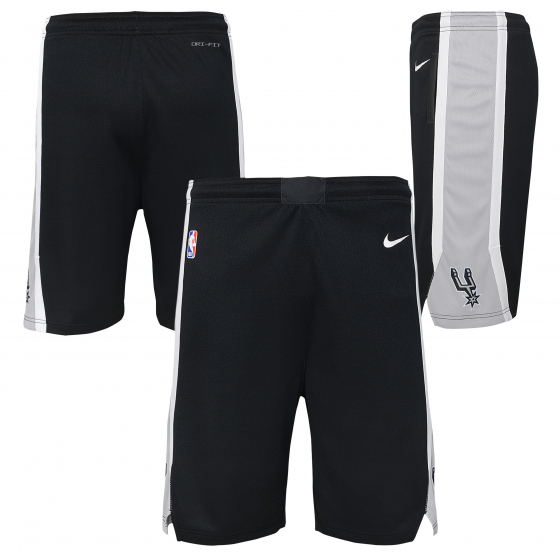 Spurs Swingman Shortsit Lasten ryhmss TEKSTIILIT / LASTEN TEKSTIILIT / Shortsit @ 2WIN BASKETBUTIK (EZ2B7BXQLOO-SPU)