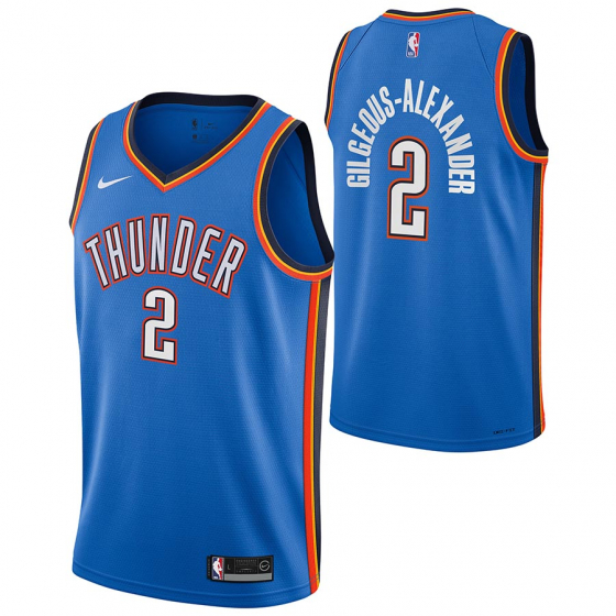 Thunder Swingman-Gilgeous-Alexander Pelipaita Lasten ryhmss TEKSTIILIT / LASTEN TEKSTIILIT / Hihattomat @ 2WIN BASKETBUTIK (EZ2B7BZ2P-THUSG)