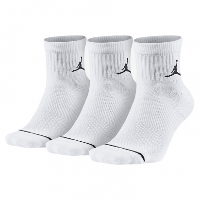 Jordan Jumpman Dri-Fit Quarter 3-Pack koripallosukat ryhmss TARJOUKSET / Sukat @ 2WIN BASKETBUTIK (SX5544-100)